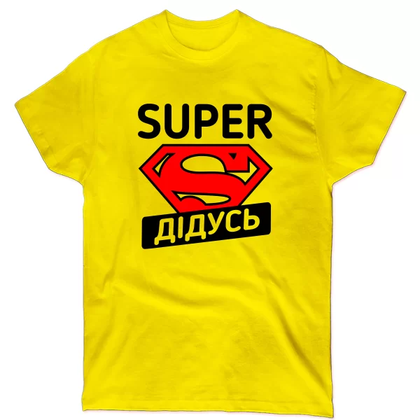 Чоловіча футболка Super Дідусь