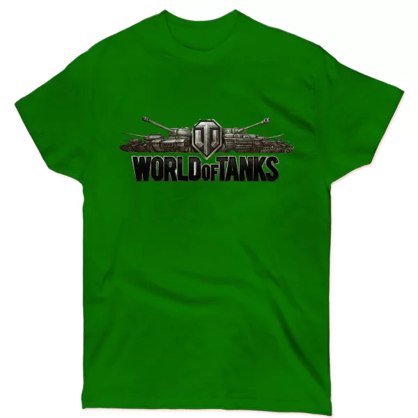 Мужская футболка с логотипом World of Tanks