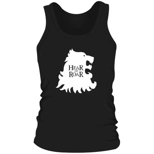 Мужская майка Hear me roar