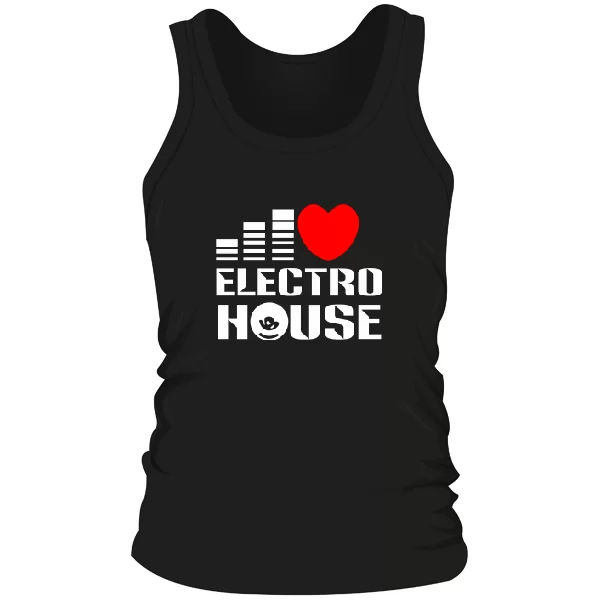 Мужская майка Electro house 11012