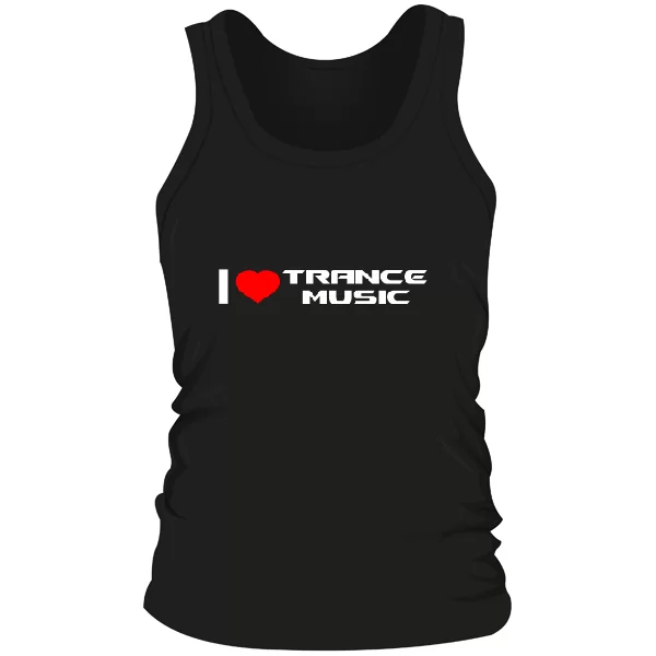 Мужская майка I Love Trance Music