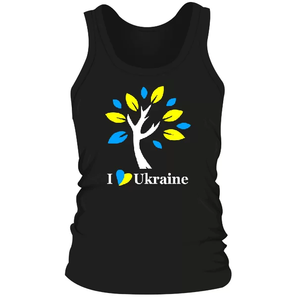 Мужская майка Украинское дерево