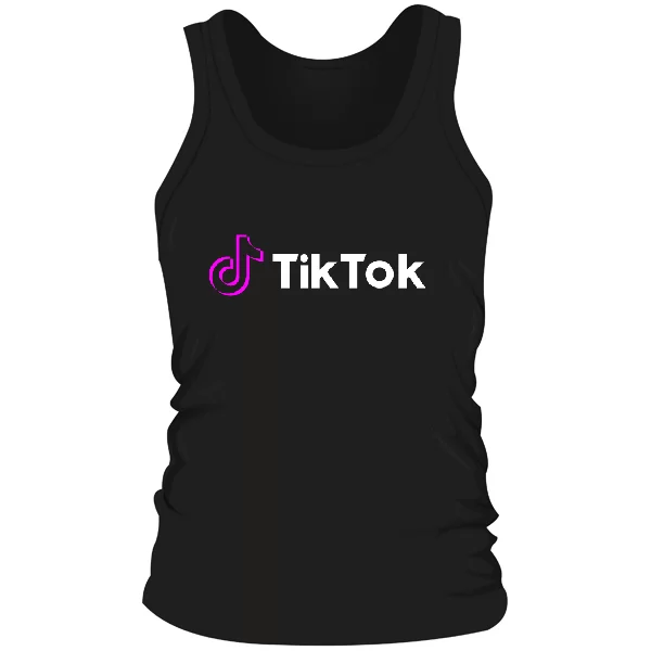 Мужская майка с надписью Tik Tok