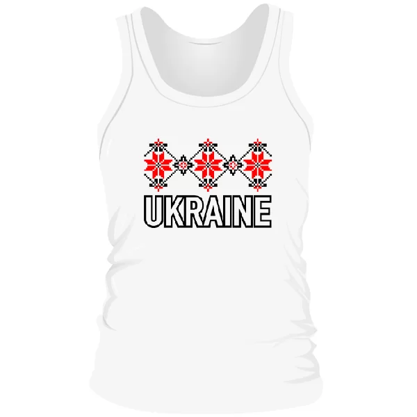 Мужская майка Орнамент Ukraine