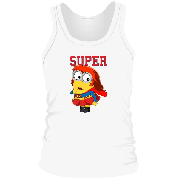 Мужская майка Миньон Super girl