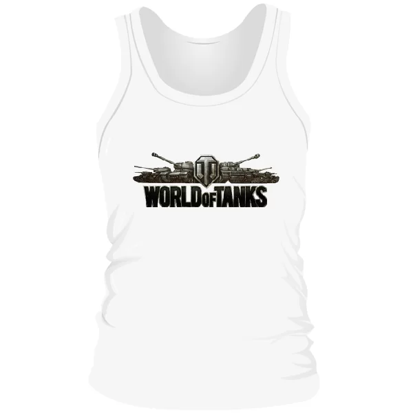 Мужская майка с логотипом World of Tanks