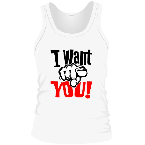 Мужская майка I want You