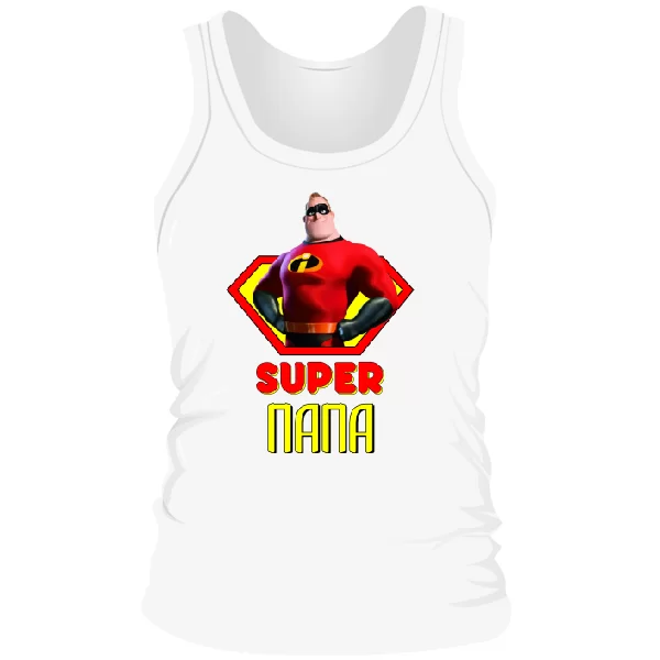 Мужская майка Super Папа