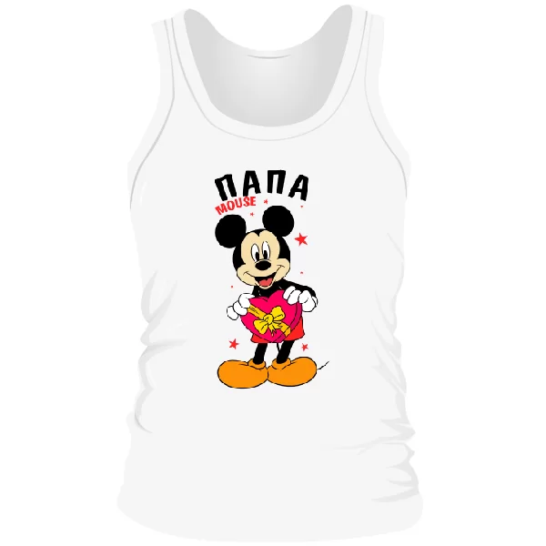 Мужская майка Папа Mouse