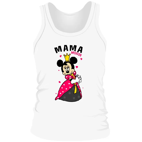 Мужская майка Мама mouse