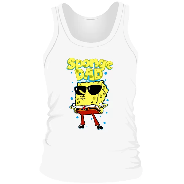 Мужская майка Sponge Папа