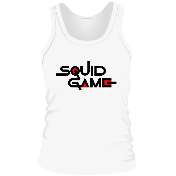 Мужская майка Squid Game logo