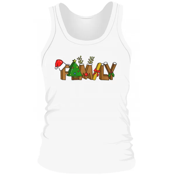Чоловіча майка Family Look новорічний