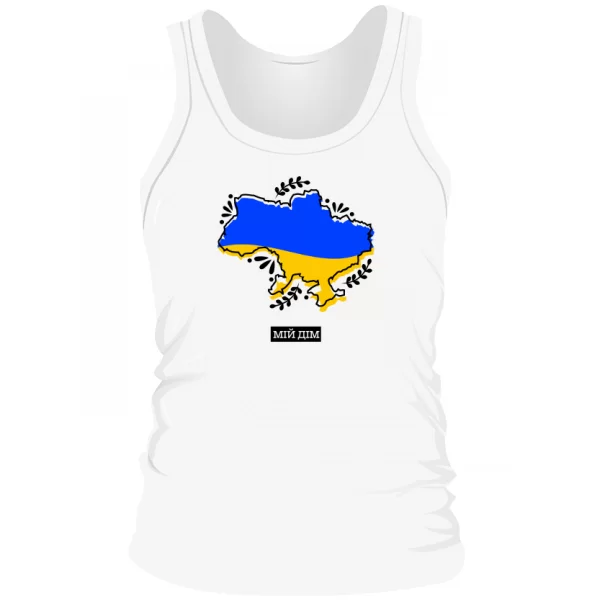 Мужская майка Украина мой дом