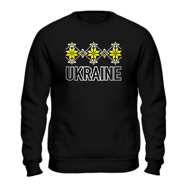 Мужской свитшот Орнамент Ukraine 1068