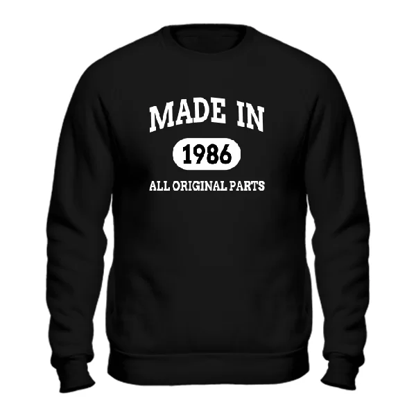 Свитшот Оригинальный Выпуск 1986 года