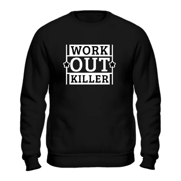 Мужской свитшот Work Out Killer
