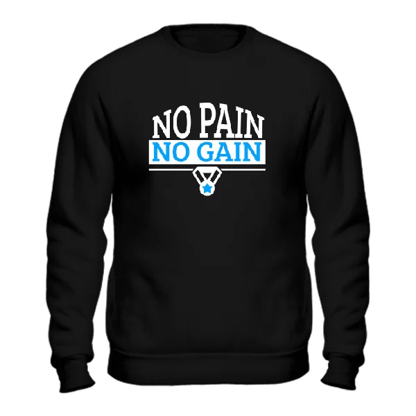 Мужской свитшот No Pain No Gain