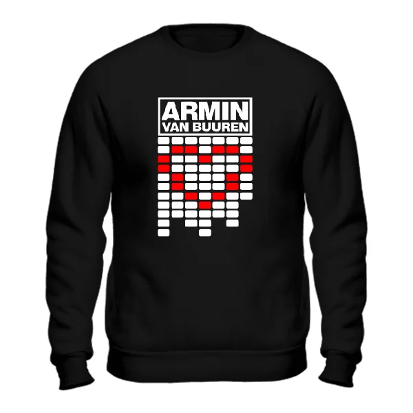 Мужской свитшот Armin van Buuren сердце