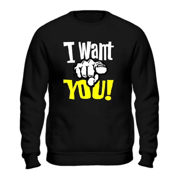 Cвитшот I want You