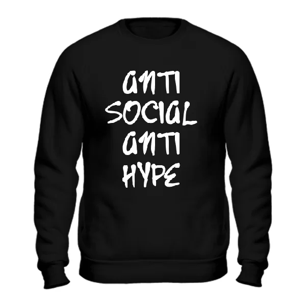 Cвитшот Anti Social Anti Hype