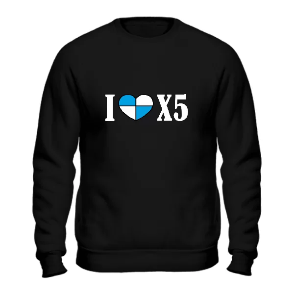 Свитшот Люблю БМВ X5