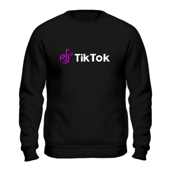 Свитшот с надписью Tik Tok