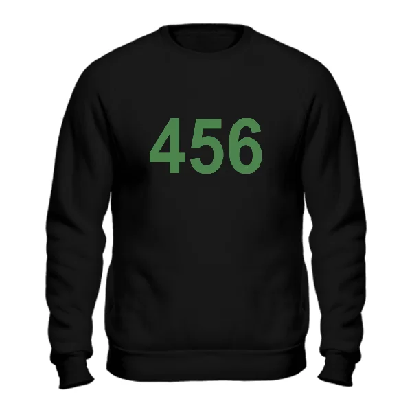 Свитшот Игра в кальмара номер 456