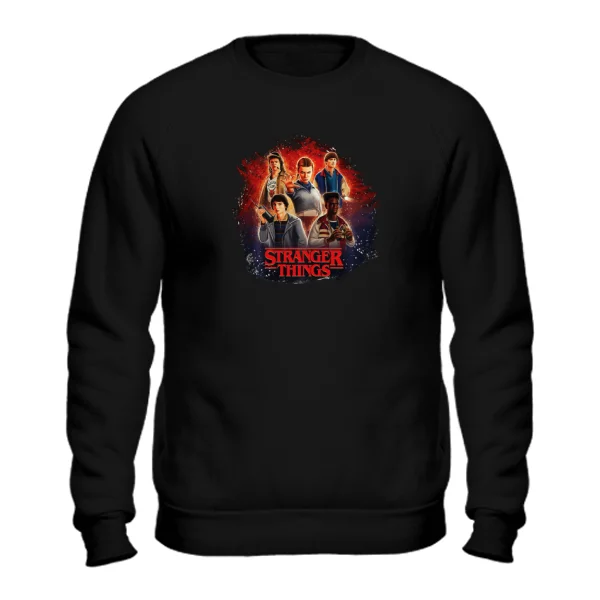 Свитшот с героями Stranger Things