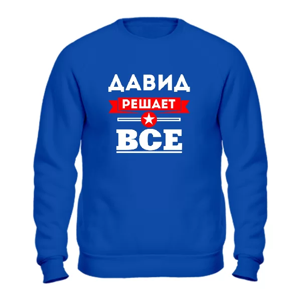 Свитшот Давид решает всё