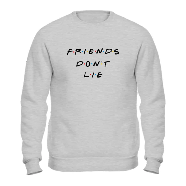 Свитшот Stranger Things Friends don't lie