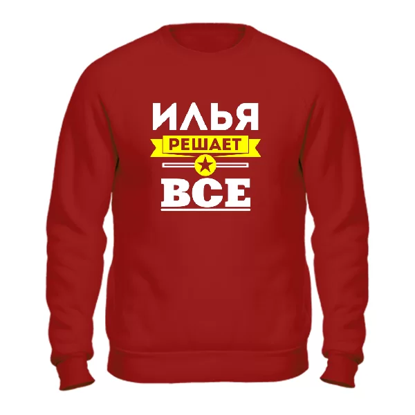 Свитшот Илья решает всё