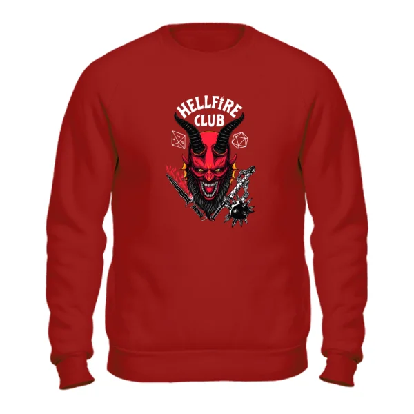 Свитшот Stranger Things Hellfire Club art