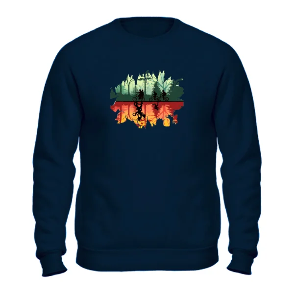 Свитшот Stranger Things два мира