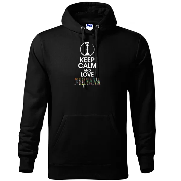 Толстовка Keep Calm and Love Nirvana