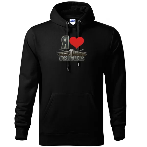 Толстовка I Love game World of Tanks