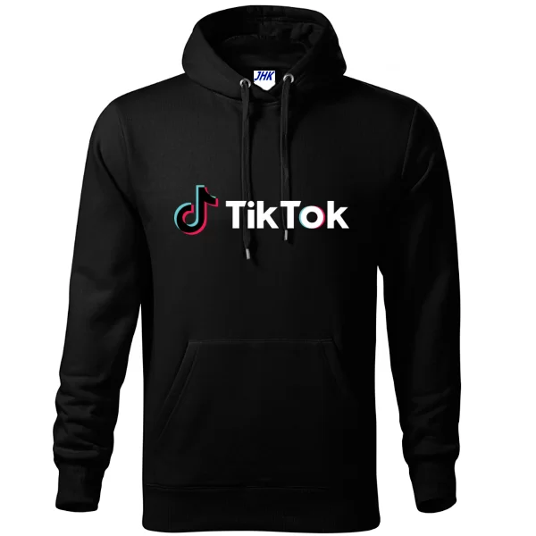 Толстовка c логотипом ТикТок
