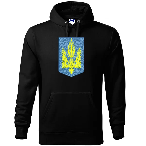 Толстовка з візерунковим Гербом України