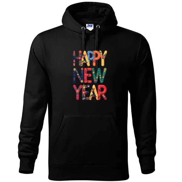 Толстовка Happy New Year надпись