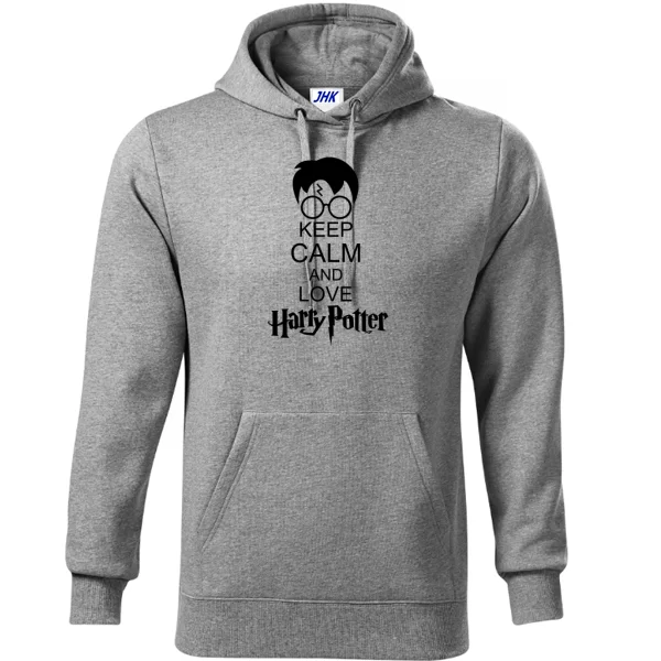 Толстовка Keep calm and love Harry Potter