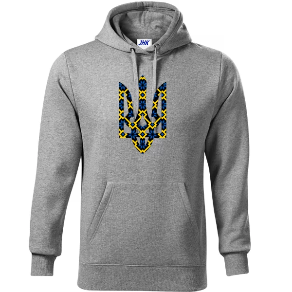 Толстовка с трезубцем Украины (4367)