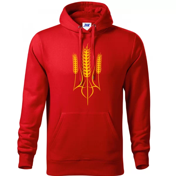 Толстовка с трезубцем колоском