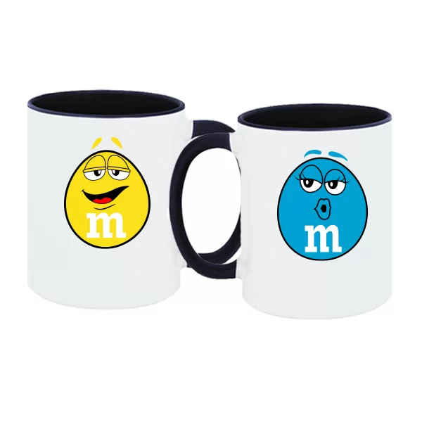 Парные чашки M&M's