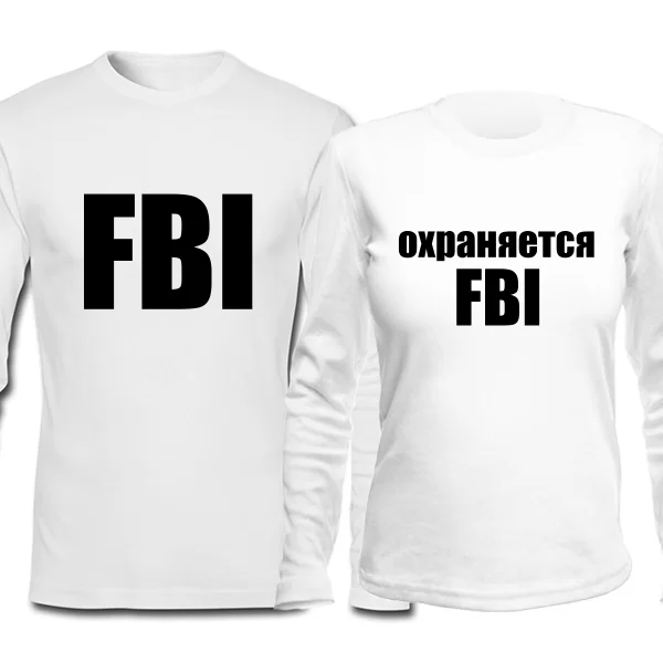 Парные лонгсливы FBI