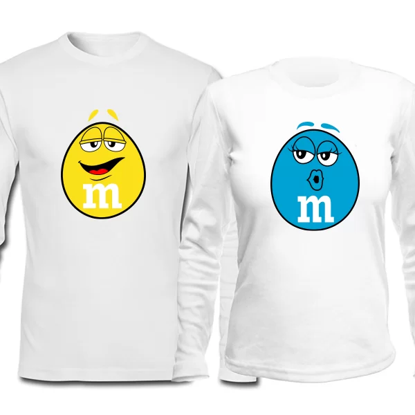 Парные лонгсливы M&M's