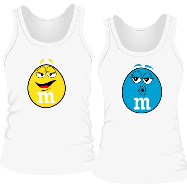 Парные майки M&M's