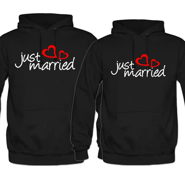 Парные толстовки Just Married