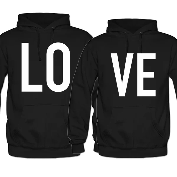 Парные толстовки Love