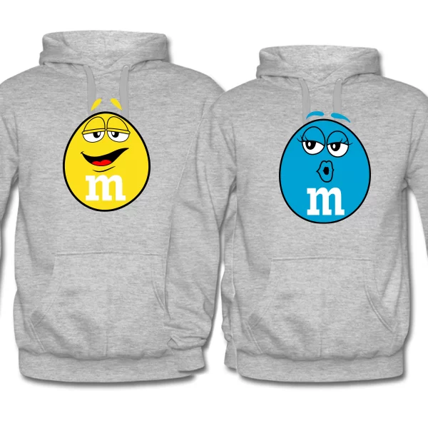 Парные толстовки M&M's