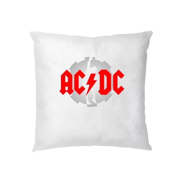 Подушка с логотипом AC DC